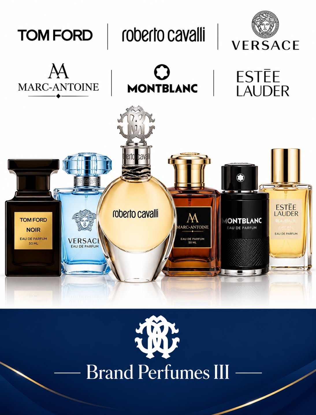 Tomford | R cavalli | Versace| Montblanc|