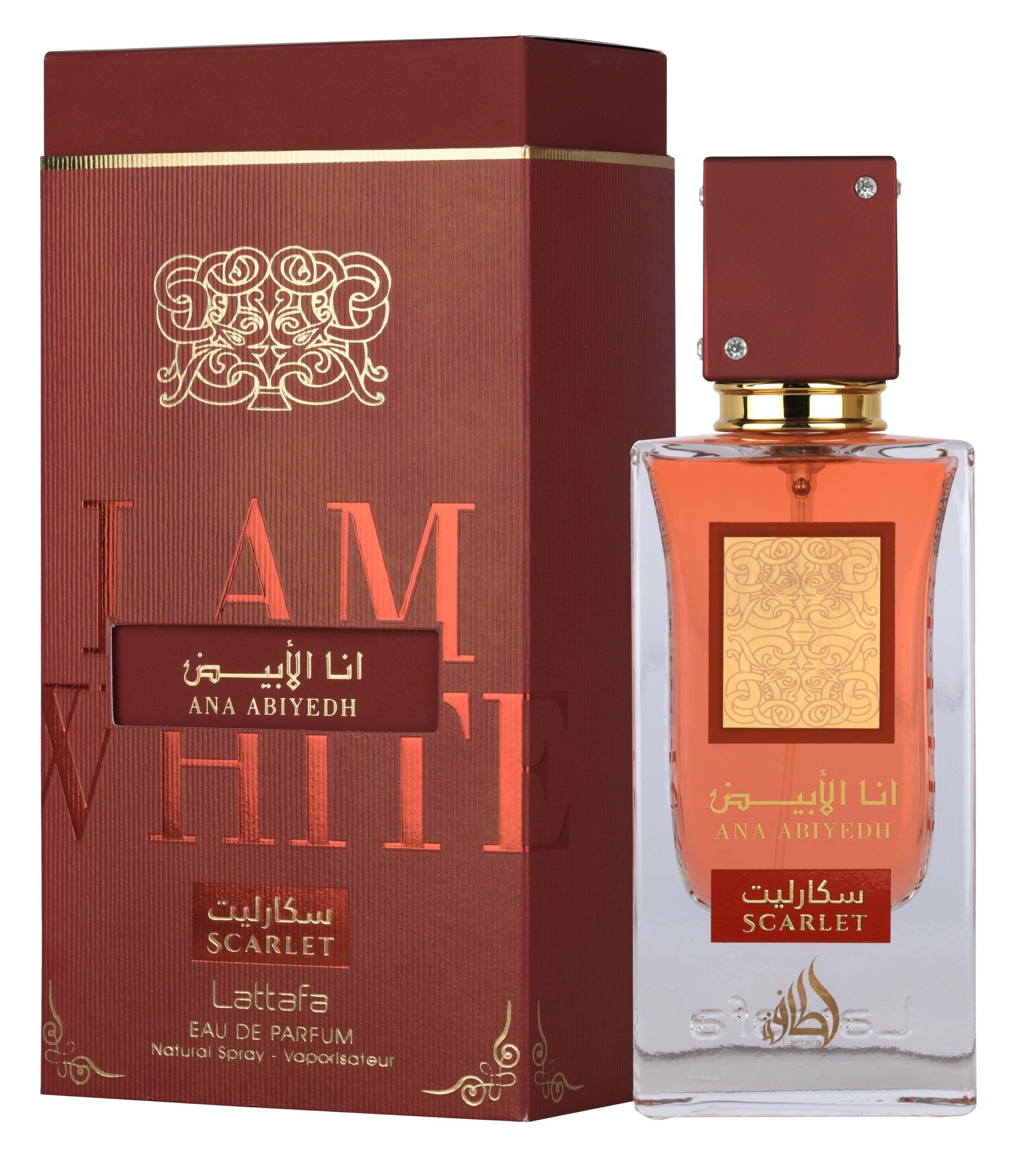 Ana Abiyedh Scarlet lattafa