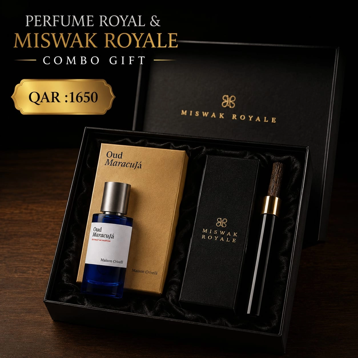 OUD MARACUJA _Maison Crivelli 100ml + Miswak royale