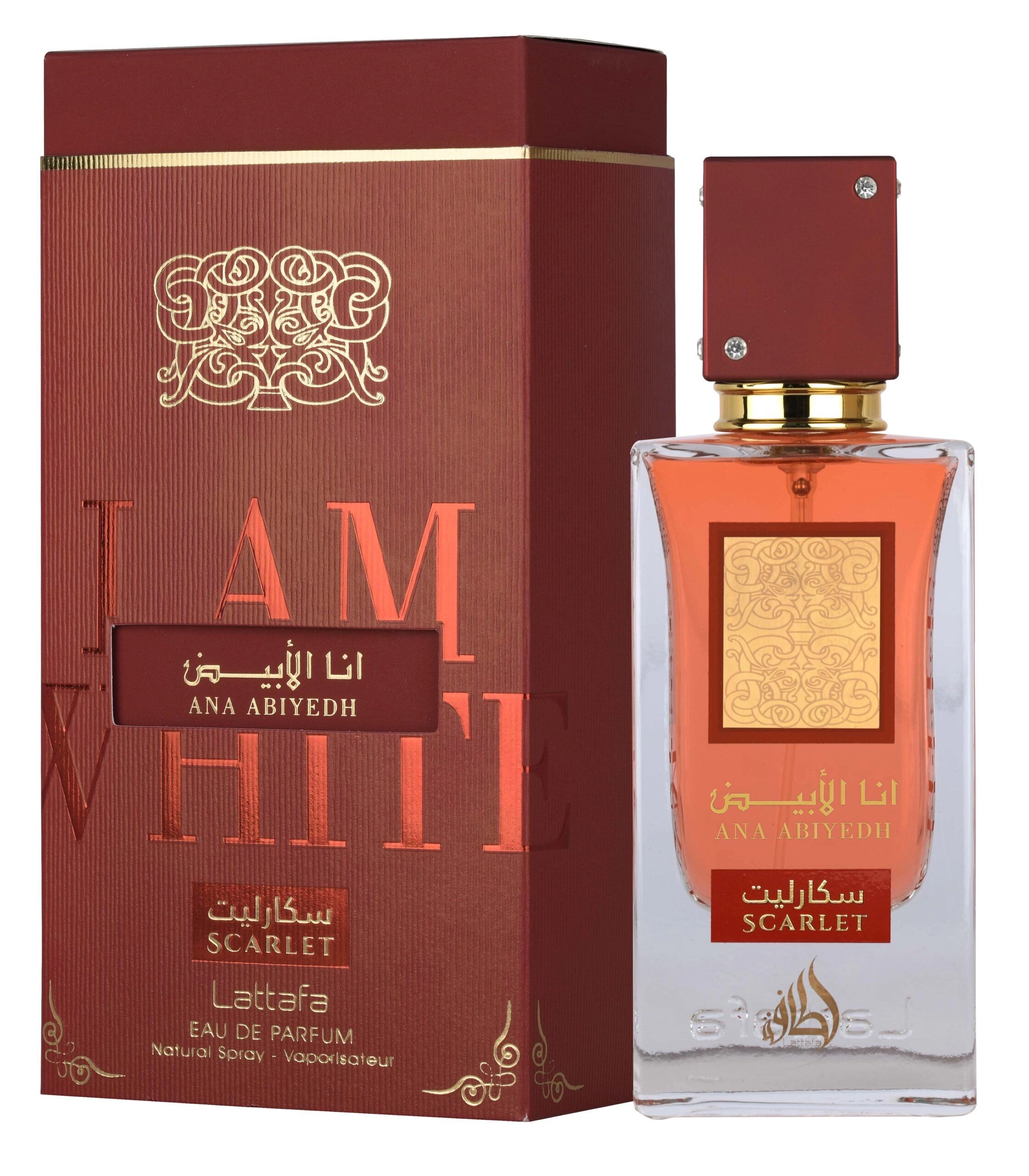 Ana Abiyedh Scarlet lattafa