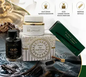 Perfume + Bakhoor + Miswak combo 002