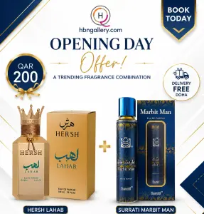 Hersh perfume + marbit man 55 ml [ O day prize]